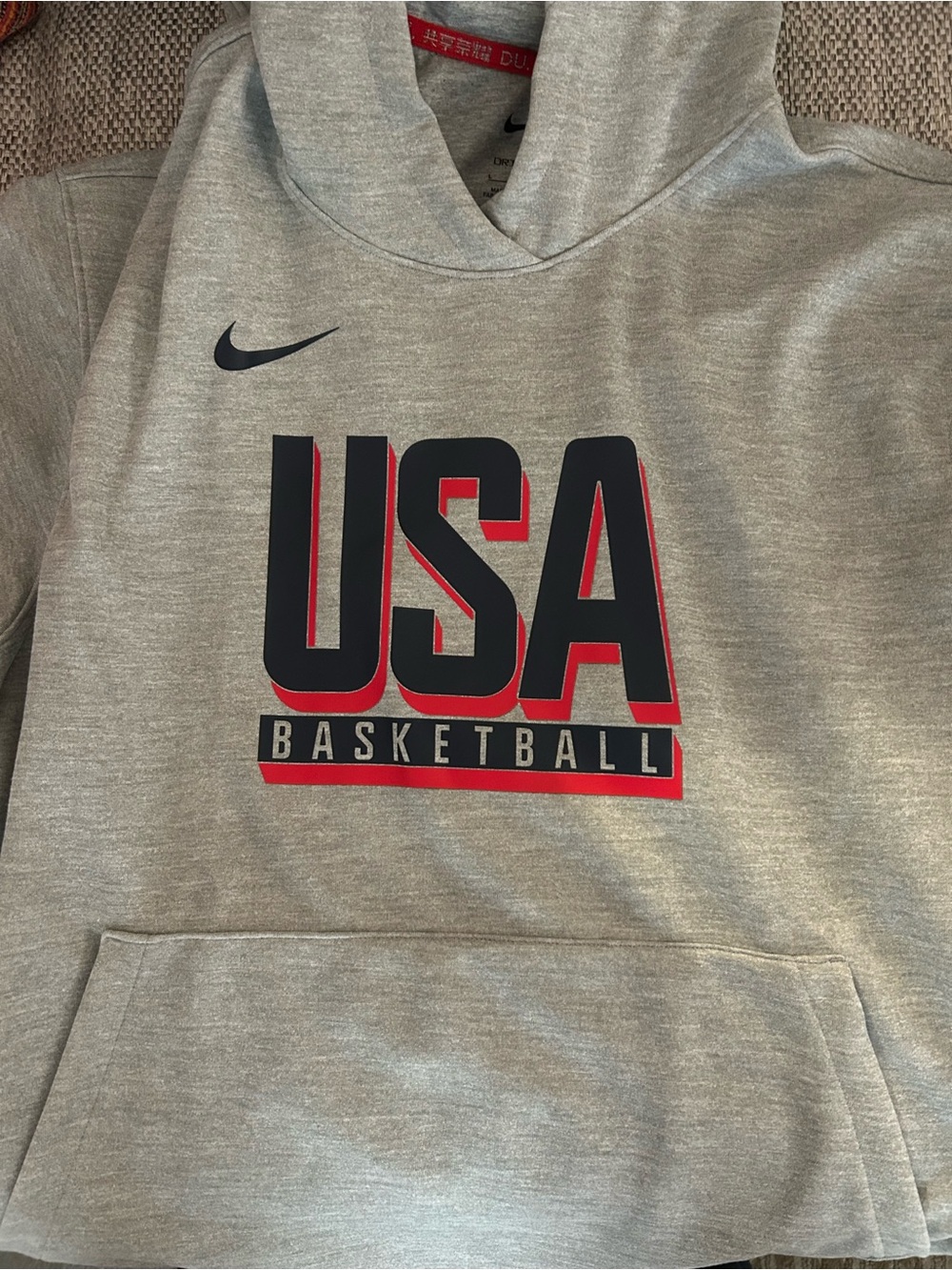 Nike USA Basketball Grey Hoodie and Pants - Set